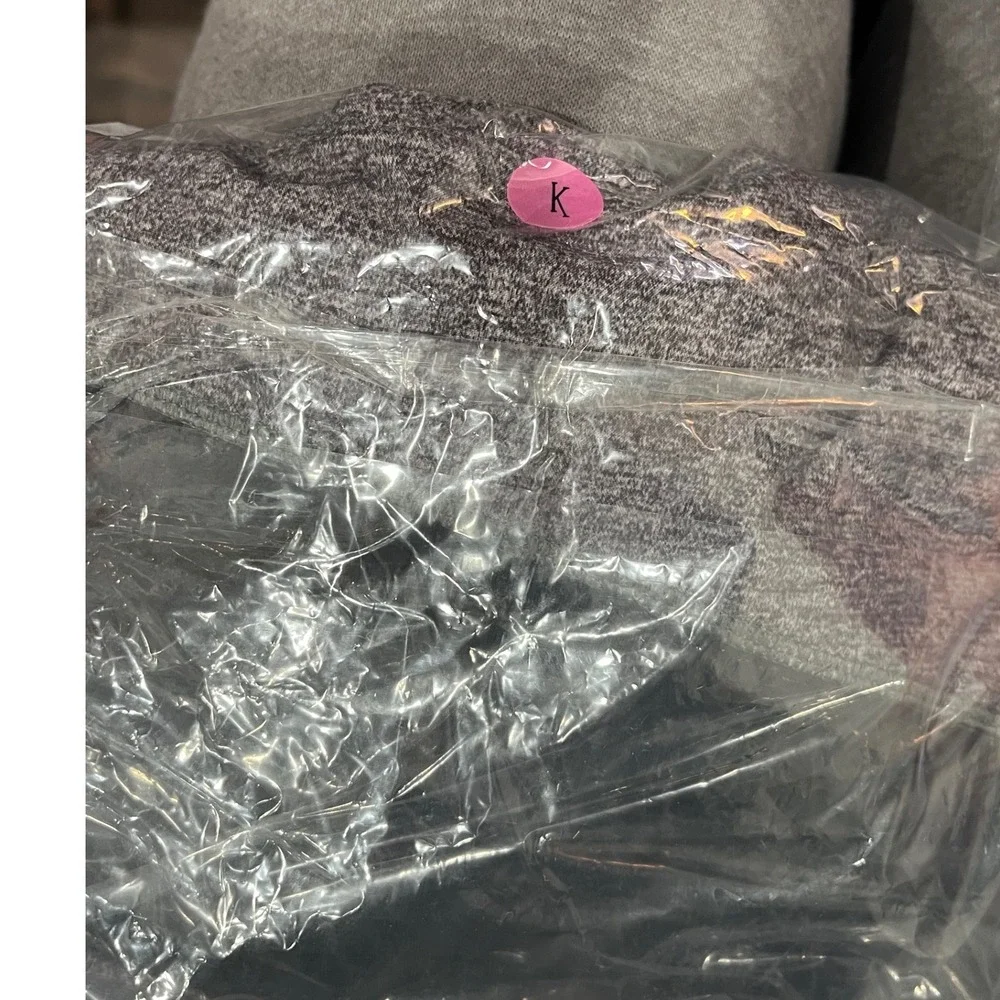 Lululemon Speed Up Mid-Rise Lined Short 4 Heathered Gray Black Size 8 W7AVNT - Picture 9 of 9